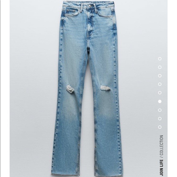 Zara Denim - ZARA HIGH RISE JEANS SIZE 6